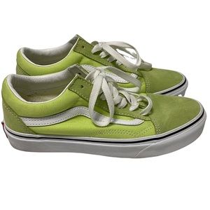 Lime Green Old School Vans